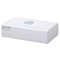 SWITCH,MANHATTAN,560672, 5 PTOS 10/100 DESKTOP BLANCO MH SWITCH,MANHATTAN,560672, 5 PTOS 10/100 DESKTOP BLANCO MH